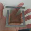 OLED semitrasparente su vetro con area emissiva di circa 50 cm2
