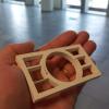 Dimostratore di prova realizzato tramite la stampa 3D con materiale ceramico