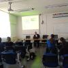 un momento delle lezioni preparatorie al PCTO effettuato nel centro ricerche Enea di Brindisi