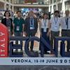 Da sx a dx: Fava, Fortunati, Barbieri, Ceroni, Leoni, Tatì, Luprano – merc 17/06