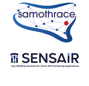 Loghi Samothrace e SENSAIR