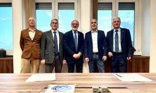 Un momento dell'incontro per la firma dell'Accordo Quadro